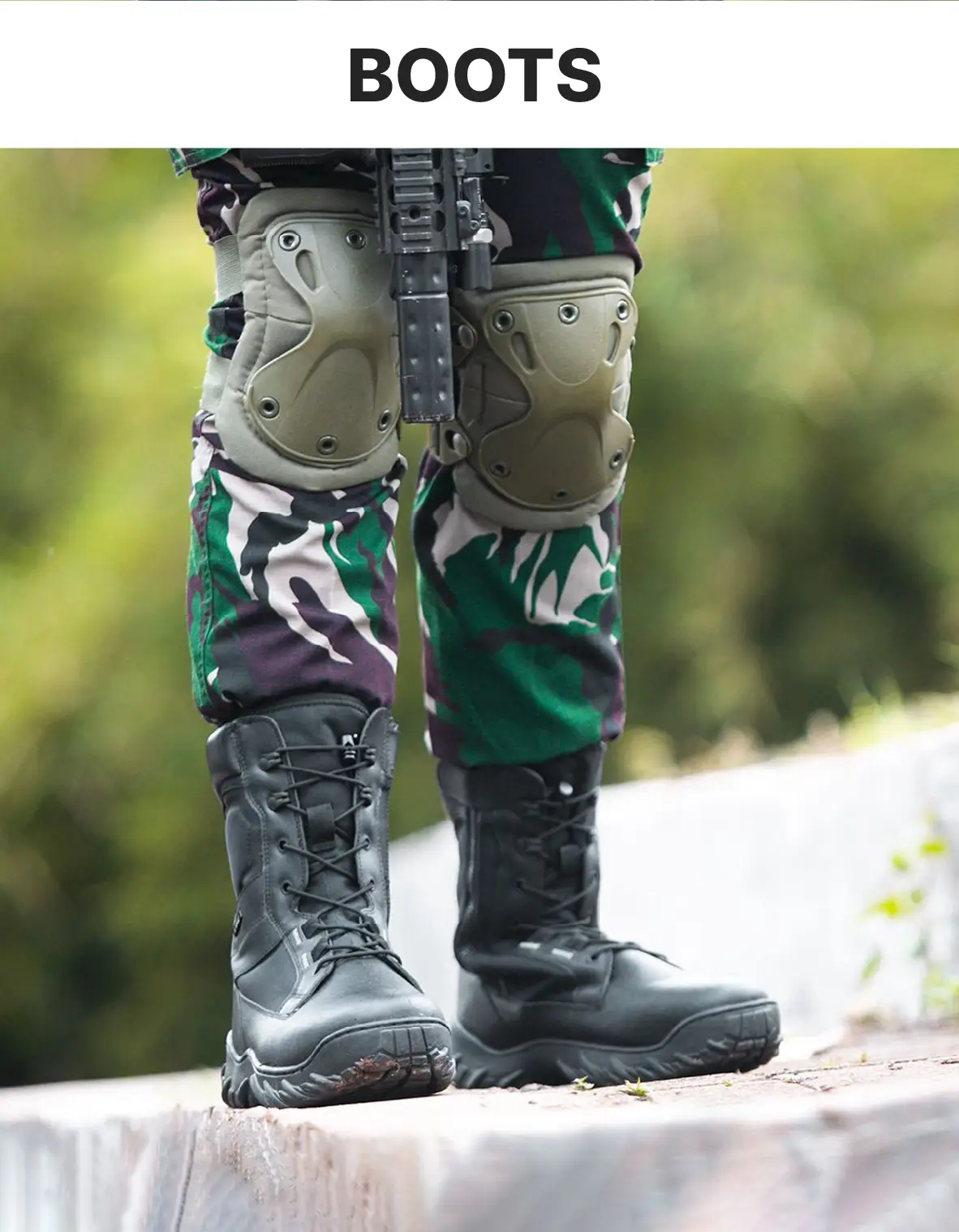 Produsen Sepatu Militer dan Tactical di Bandung